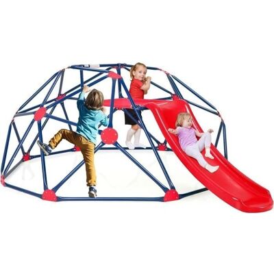 GOPLUS - Cupola 2-en-1 Grimpeur - Acier - 150 kg - Playset - Publicité GOPLUS - Cupola 2-en-1 Grimpeur - Acier - 150 kg - Playset - Publicité