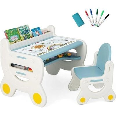 GOPLUS - Set Tavolo Sedia Bambini - Enfant Table Chaise Ensemble - Publicité GOPLUS - Set Tavolo Sedia Bambini - Enfant Table Chaise Ensemble - Publicité