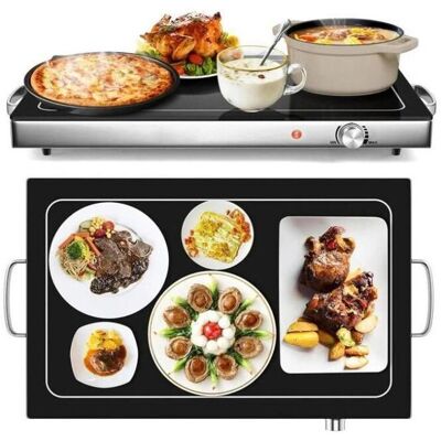 RELAX4LIFE - Electric Food Warmer - 56x36 cm - Chauffe-plats - Publicité RELAX4LIFE - Electric Food Warmer - 56x36 cm - Chauffe-plats - Publicité