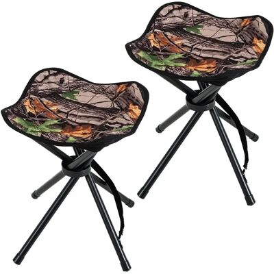 Costway - Faltbarer Jagdhocker - 32x32x40 cm - Outdoor-Hocker Costway - Faltbarer Jagdhocker - 32x32x40 cm - Outdoor-Hocker