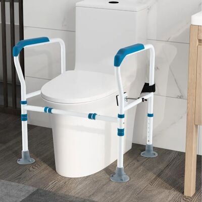 Costway Toilet Veiligheidsrek - Verstelbaar & Opvouwbaar Costway Toilet Veiligheidsrek - Verstelbaar & Opvouwbaar