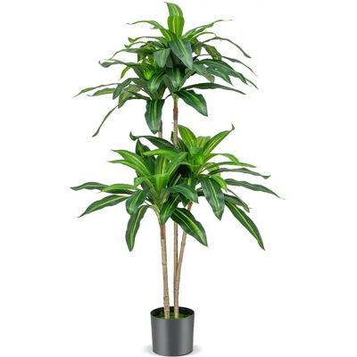 Costway - Dracaena 140cm - 92 Blätter - Künstliche Pflanze Costway - Dracaena 140cm - 92 Blätter - Künstliche Pflanze