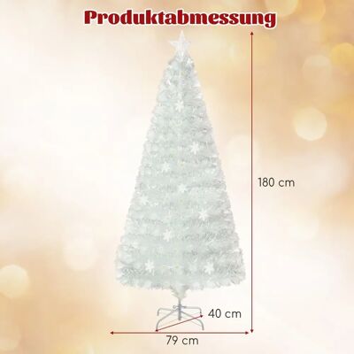 Costway - 180 cm - Biały - Choinka Costway - 180 cm - Biały - Choinka