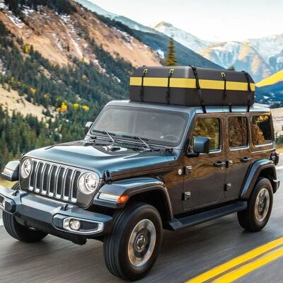 Costway - Dachbox 0.6m3 - Waterproof - Roof Cargo Bag Costway - Dachbox 0.6m3 - Waterproof - Roof Cargo Bag