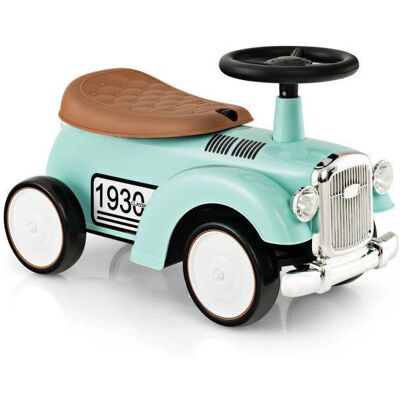 Costway Kinderauto met Opbergruimte & Veiligheid - Groen Costway Kinderauto met Opbergruimte & Veiligheid - Groen