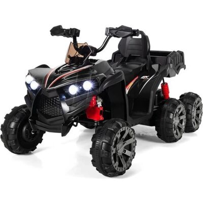 GOPLUS - 12V Ride-On - 6 Roues - Lumières LED - Voiture jouet - Publicité GOPLUS - 12V Ride-On - 6 Roues - Lumières LED - Voiture jouet - Publicité