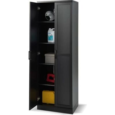 Armario de Almacenamiento Costway con 2 Puertas y 5 Estantes - Organizador Versátil Armario de Almacenamiento Costway con 2 Puertas y 5 Estantes - Organizador Versátil