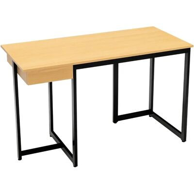 Costway Schreibtisch 120x55 cm mit Schublade - Büro & Zuhause Costway Schreibtisch 120x55 cm mit Schublade - Büro & Zuhause