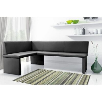 Fun Moebel Cora XL/R - Schwarz - 196 x 142 cm - Eckbank Fun Moebel Cora XL/R - Schwarz - 196 x 142 cm - Eckbank