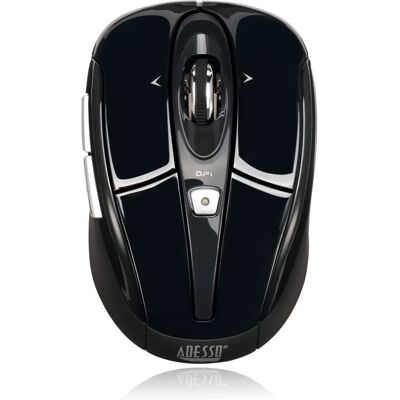 Souris sans fil 5 boutons Adesso - Optique ergonomique 1600 DPI - Publicité Souris sans fil 5 boutons Adesso - Optique ergonomique 1600 DPI - Publicité