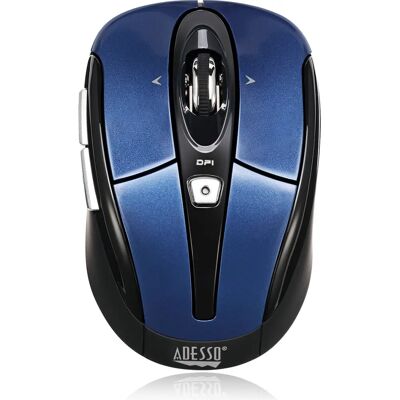 Adesso Wireless Mouse - 1600 DPI, 5 Buttons, 4-Way Scroll - Right-Hand Adesso Wireless Mouse - 1600 DPI, 5 Buttons, 4-Way Scroll - Right-Hand