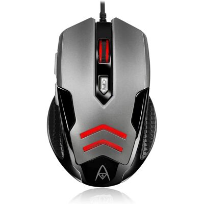 Souris de jeu Adesso iMouse X1 - 6 boutons RGB DPI 3200 - Souris PC - Publicité Souris de jeu Adesso iMouse X1 - 6 boutons RGB DPI 3200 - Souris PC - Publicité