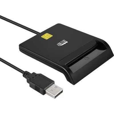 Adesso Taa Gray Smart Card Reader - Smart Card Reader Adesso Taa Gray Smart Card Reader - Smart Card Reader