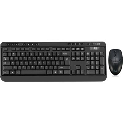 Adesso WKB-1320CB-UK Wireless Keyboard Mouse - Keyboard & Mouse Set Adesso WKB-1320CB-UK Wireless Keyboard Mouse - Keyboard & Mouse Set