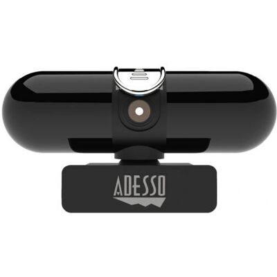 Adesso CyberTrack H7 Webcam - 2K Quad HD, Dual Mics, Privacy, Tripod Adesso CyberTrack H7 Webcam - 2K Quad HD, Dual Mics, Privacy, Tripod