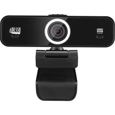 Adesso CyberTrack K1 Webcam - Full HD, Dual Mikrofone, Verstellbarer Blickwinkel Adesso CyberTrack K1 Webcam - Full HD, Dual Mikrofone, Verstellbarer Blickwinkel