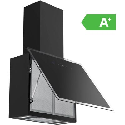 FIREGAS Campana extractora 60 cm - verre noir - éclairage LED - Extractor hood - Publicité FIREGAS Campana extractora 60 cm - verre noir - éclairage LED - Extractor hood - Publicité