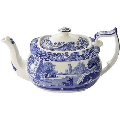 Spode Blue Italian Tekanna - 1,1L - Hållbart stengods Spode Blue Italian Tekanna - 1,1L - Hållbart stengods