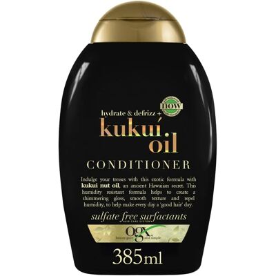 OGX Kukui Oil Conditioner - Hydrate & Defrizz - 385 ml OGX Kukui Oil Conditioner - Hydrate & Defrizz - 385 ml