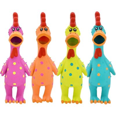 Multipet Globkens Huhn Verschiedene Farben - Hundespielzeug Multipet Globkens Huhn Verschiedene Farben - Hundespielzeug