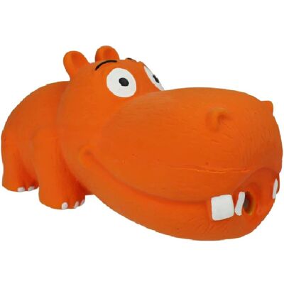 Multipet Hippo Hondenspeelgoed Assorted - Interactieve latex kauw voor middelgrote & grote honden Multipet Hippo Hondenspeelgoed Assorted - Interactieve latex kauw voor middelgrote & grote honden