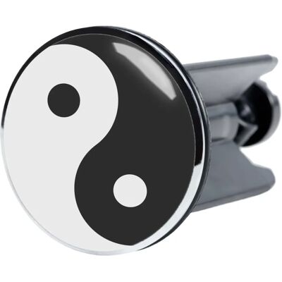 Sanilo Yin Yang Waschbeckenstöpsel - Hochwertig Schwarz-Weiß Sanilo Yin Yang Waschbeckenstöpsel - Hochwertig Schwarz-Weiß