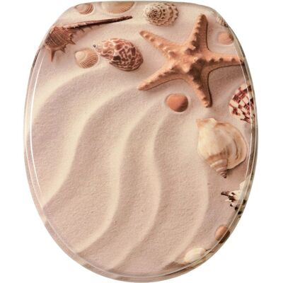 Sanilo Sanibel Beige WC-Sitz - Langlebig, Universell, Stilvoll Sanilo Sanibel Beige WC-Sitz - Langlebig, Universell, Stilvoll