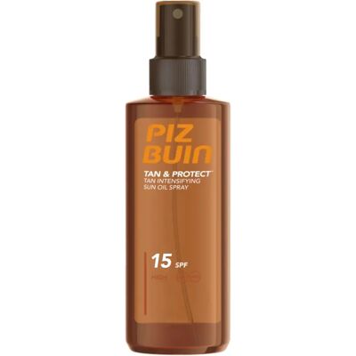 Piz Buin - Spray solaire SPF 15 - Résistant à l'eau, à absorption rapide - Publicité Piz Buin - Spray solaire SPF 15 - Résistant à l'eau, à absorption rapide - Publicité
