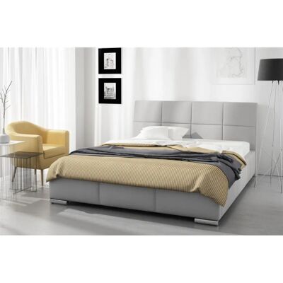 Fun Moebel - HANNES - Grau - 140x200cm - Polsterbett Fun Moebel - HANNES - Grau - 140x200cm - Polsterbett