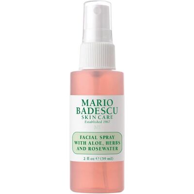 Mario Badescu Spray Viso Spa con Aloe, Erbe e Acqua di Rose - 59ml Mario Badescu Spray Viso Spa con Aloe, Erbe e Acqua di Rose - 59ml