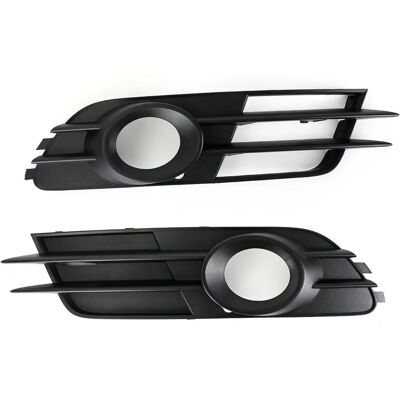 Audi A6 C7 2012-2015 2pcs Front Bumper Lower Grille Fog Light Grill Cover Audi A6 C7 2012-2015 2pcs Front Bumper Lower Grille Fog Light Grill Cover