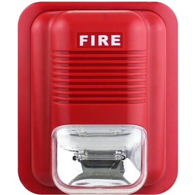 TUYA - Fire Alarm Siren with Strobe - Câblé - Fire Alarm Siren - Publicité TUYA - Fire Alarm Siren with Strobe - Câblé - Fire Alarm Siren - Publicité
