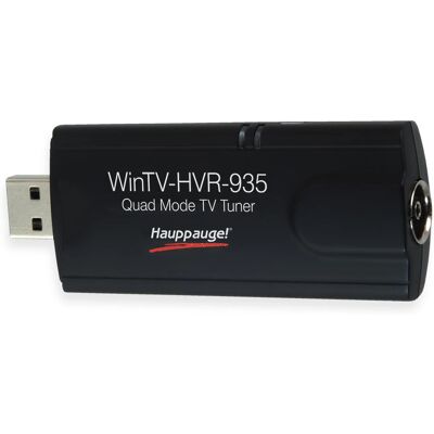 Hauppauge WinTV-HVR-935HD Tuner USB - Digital/Analógico DVB-C/T/T2, HD/SD Hauppauge WinTV-HVR-935HD Tuner USB - Digital/Analógico DVB-C/T/T2, HD/SD
