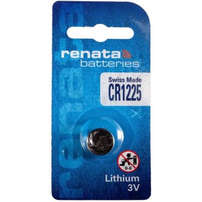 Pile au lithium Renata CR1225 - 3V, 50mAh Pile au lithium Renata CR1225 - 3V, 50mAh
