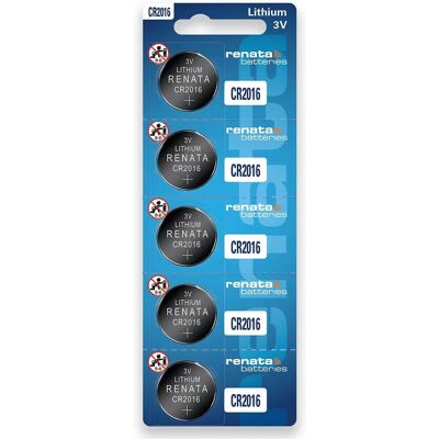 Renata CR2016 Pile bouton au lithium - Batterie Renata CR2016 Pile bouton au lithium - Batterie