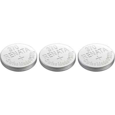 Renata 370 Button Cell Battery - High Capacity, Leak Resistant, Stable Voltage - Battery Type Renata 370 Button Cell Battery - High Capacity, Leak Resistant, Stable Voltage - Battery Type