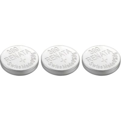 Renata SR927W Mercury-Free Silver Oxide Button Battery - 55mAh Renata SR927W Mercury-Free Silver Oxide Button Battery - 55mAh