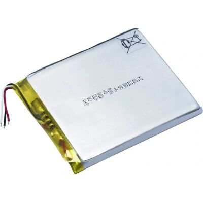 Batteria ricaricabile Renata ICP606168PRT - Alta scarica - 3,7V, 2800mAh Batteria ricaricabile Renata ICP606168PRT - Alta scarica - 3,7V, 2800mAh