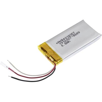 Renata ICP401835TPRT - Lithium-Polymer-Spezial-Akku mit Kabel - 3.7 V 215 mAh Renata ICP401835TPRT - Lithium-Polymer-Spezial-Akku mit Kabel - 3.7 V 215 mAh