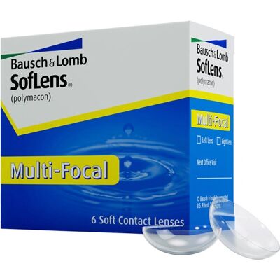 Bausch & Lomb SofLens Multi-Focal -1,75 D - HIGH - 6 Linsen - Kontaktlinsen Bausch & Lomb SofLens Multi-Focal -1,75 D - HIGH - 6 Linsen - Kontaktlinsen