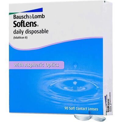 Bausch + Lomb Modello 8.6mm / DIA 14.2 / +2.00 D Lenti a contatto usa e getta giornaliere - Lenti a contatto Bausch + Lomb Modello 8.6mm / DIA 14.2 / +2.00 D Lenti a contatto usa e getta giornaliere - Lenti a contatto