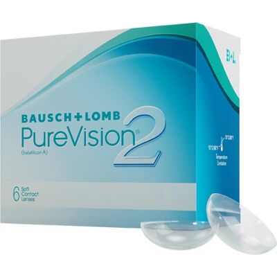Bausch & Lomb PureVision 2HD - Lentes de contacto mensuales Bausch & Lomb PureVision 2HD - Lentes de contacto mensuales
