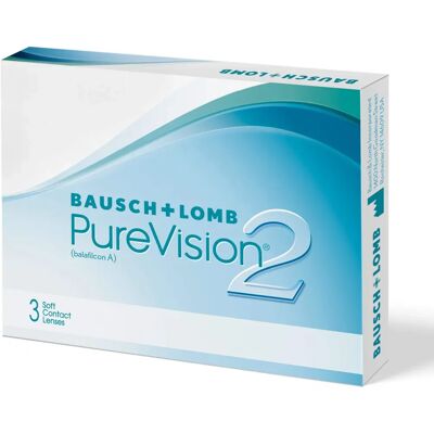 Soczewki kontaktowe miesięczne PureVision 2 od Bausch + Lomb - HD, Cienkie, Sferyczne Soczewki kontaktowe miesięczne PureVision 2 od Bausch + Lomb - HD, Cienkie, Sferyczne