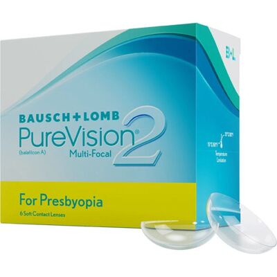 Bausch & Lomb - PureVision 2 for Presbyopia - +1,50 - 6er Pack - Kontaktlinsen Bausch & Lomb - PureVision 2 for Presbyopia - +1,50 - 6er Pack - Kontaktlinsen