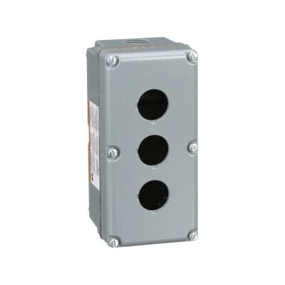 Schneider Electric 9001KY3 Aluminiumgehäuse - Druckknopffeld Schneider Electric 9001KY3 Aluminiumgehäuse - Druckknopffeld