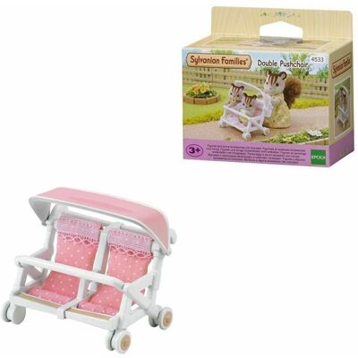 Sylvanian Families Sylvanian Double Pushchair - Pushchair Sylvanian Families Sylvanian Double Pushchair - Pushchair