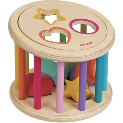 Janod Cuestionario de Formas de Madera - Juguete Educativo para Niños - Duradero y Seguro Janod Cuestionario de Formas de Madera - Juguete Educativo para Niños - Duradero y Seguro
