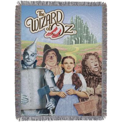 Northwest - Wizard of Oz Tapestry - Throw Blanket Northwest - Wizard of Oz Tapestry - Throw Blanket