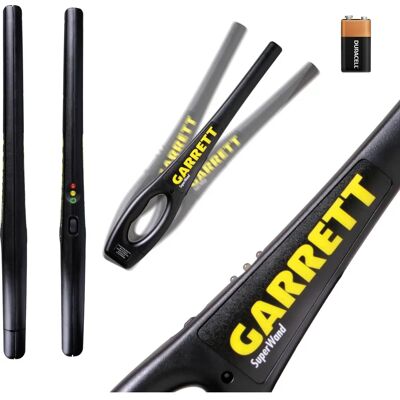 Détecteur de Métaux Portatif Garrett SuperWand - Sensibilité, Couverture 360° - Publicité Détecteur de Métaux Portatif Garrett SuperWand - Sensibilité, Couverture 360° - Publicité