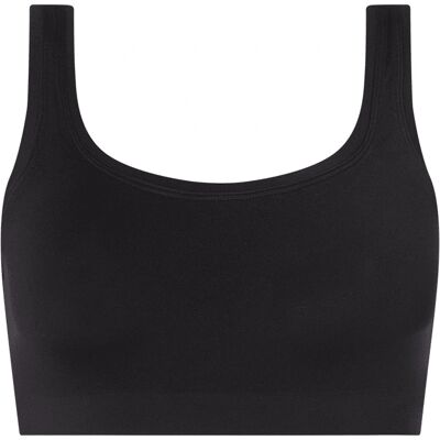 Hanro Damen Touch Feeling Crop Top - Größe XS Schwarz - Crop Top Hanro Damen Touch Feeling Crop Top - Größe XS Schwarz - Crop Top